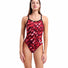 Arena Womens Wave Challenge Back Swimsuit - Black/Team Red