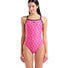 Arena Womens Floral Challenge Back Swimsuit - Pink/Multi