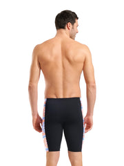 Arena Mens Sunrise Swim Jammer - Black/Multi