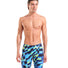 Arena Mens Powerskin Air3 Aqua Gleam Limited Edition Jammer - Aqua/Gleam