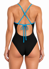 AK Womens AK Tie Back - Nero/Laguna
