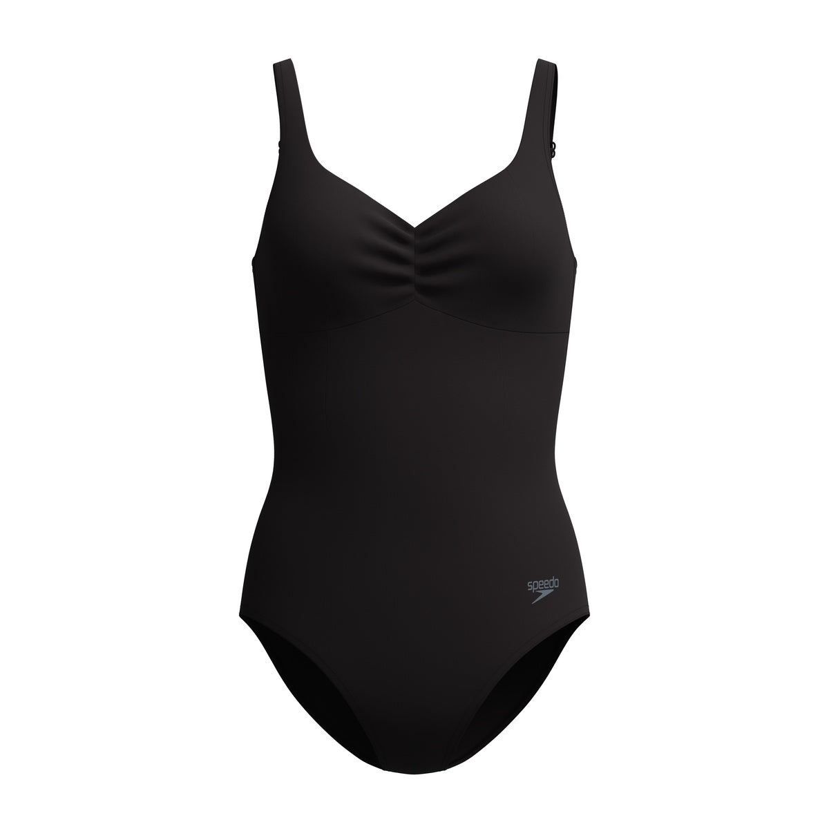 Speedo Womens Shaping AquaNite 1 Piece Swimsuit - Anthracite