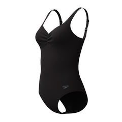 Speedo Womens Shaping AquaNite 1 Piece Swimsuit - Anthracite
