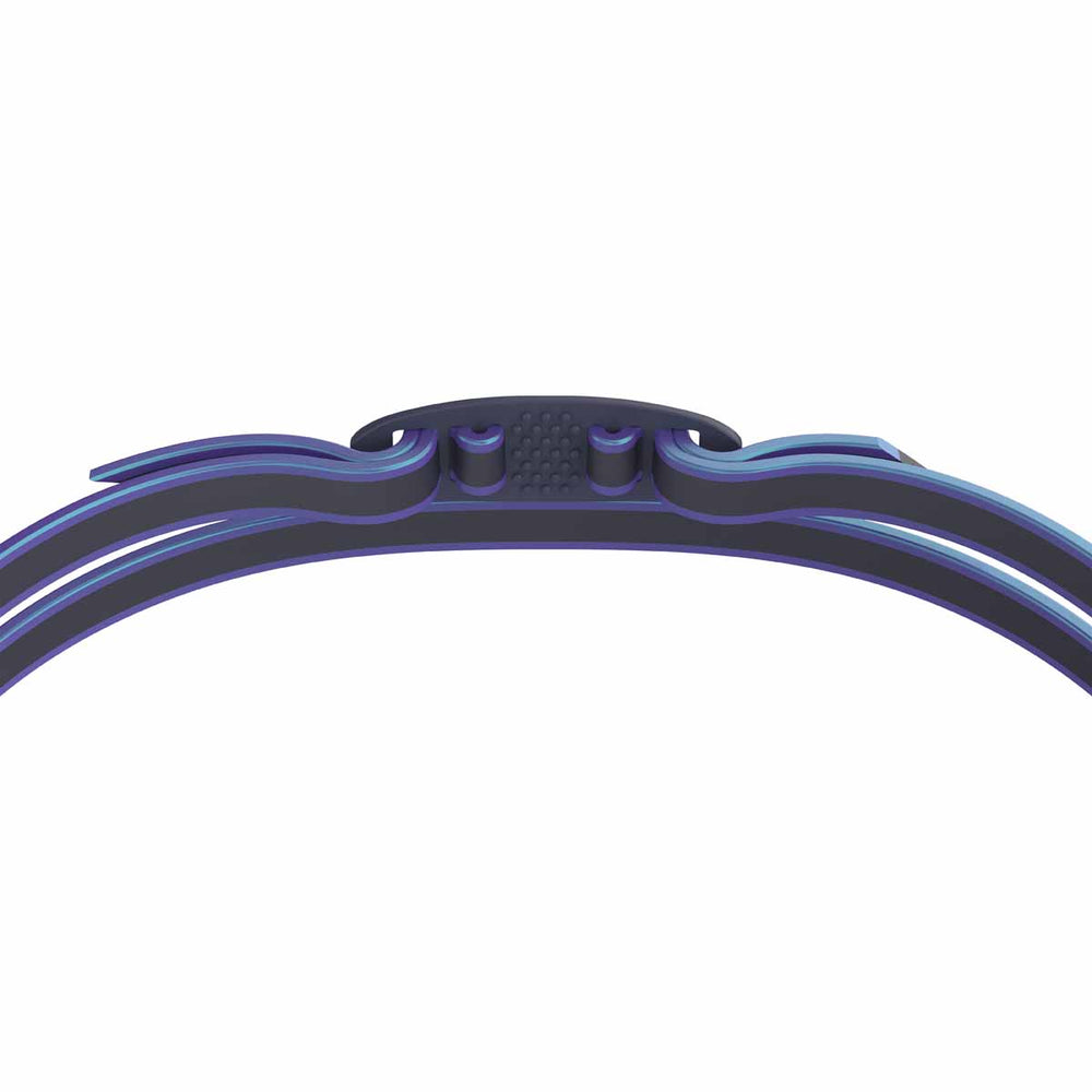 Speedo Vanquisher 3.0 mirrored goggles in dusk purple, iridescent midnight purple, and matte iris mirror ultra violet with reflective lenses.