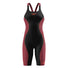 Speedo Fastskin HyperSpark Solid Openback Kneeskin - Black/Regal Red Ml