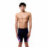 Speedo Mens Spliced Printed Jammer - Brushy Glitch-Black