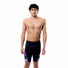 Speedo Mens Spliced Printed Jammer - Techno Jungle-Black