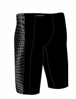 Speedo Mens Endurance+ Max Tech Panel Jammer - Black/Grey