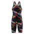 Speedo Fastskin HyperSpark Printed Openback Kneeskin - Electric Strata Ml