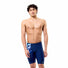 Speedo Mens Placement Printed Jammer - Moonglow Smoke-Navy