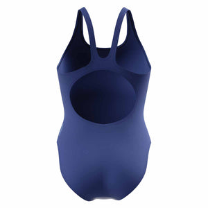 Speedo Womens Hyperboom Placement Muscleback Swimsuit - Night Watch/Glacier Blue