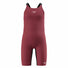 Speedo Girls Fastskin Junior Endurance+ Max Openback Kneeskin - Regal Red/Black Ml