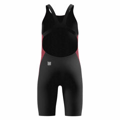 Speedo Girls Fastskin Junior Endurance+ Max Openback Kneeskin - Regal Red/Black Ml