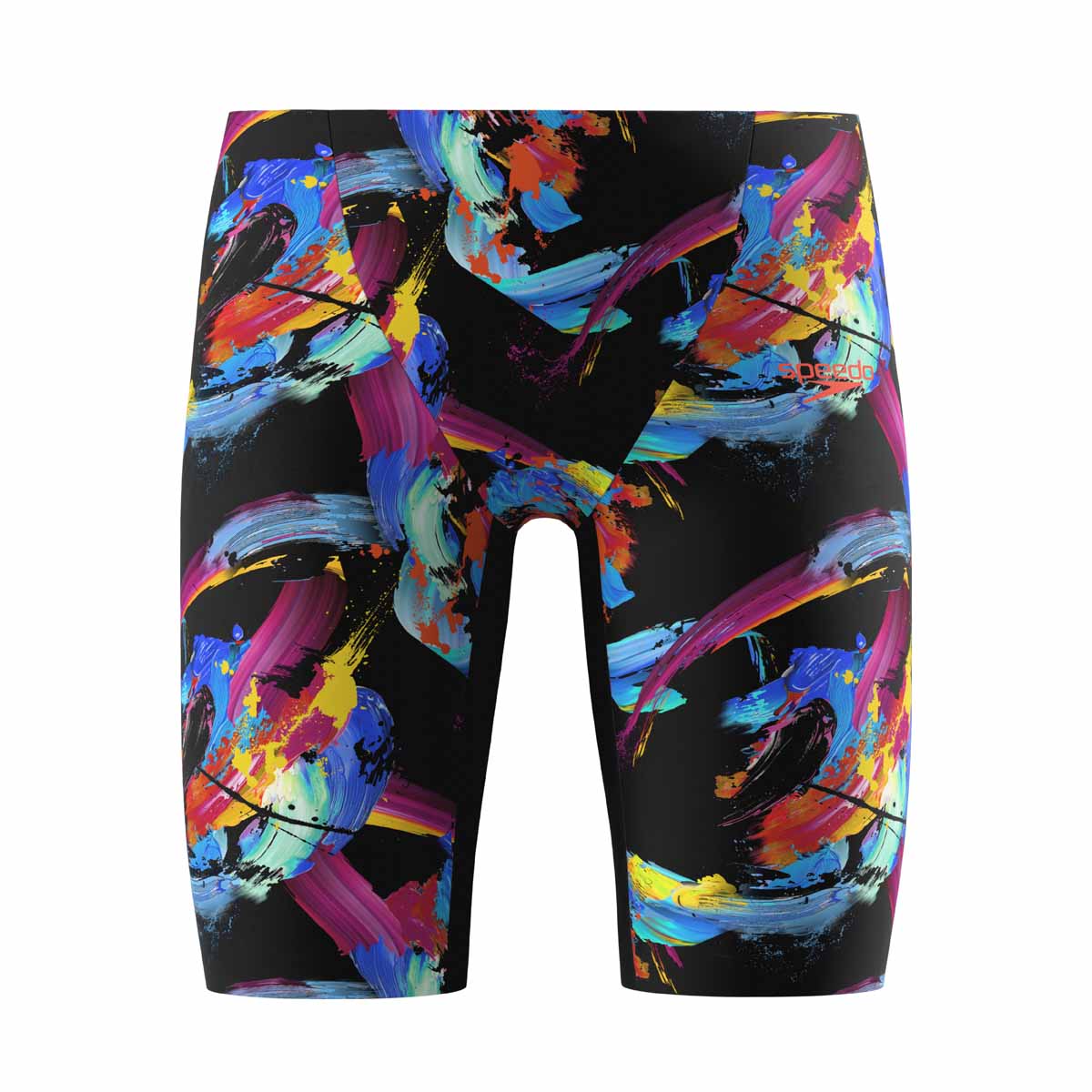 Speedo Boys Fastskin Junior Endurance+ Max High Waisted Jammer - Colour Shock/Black Ml