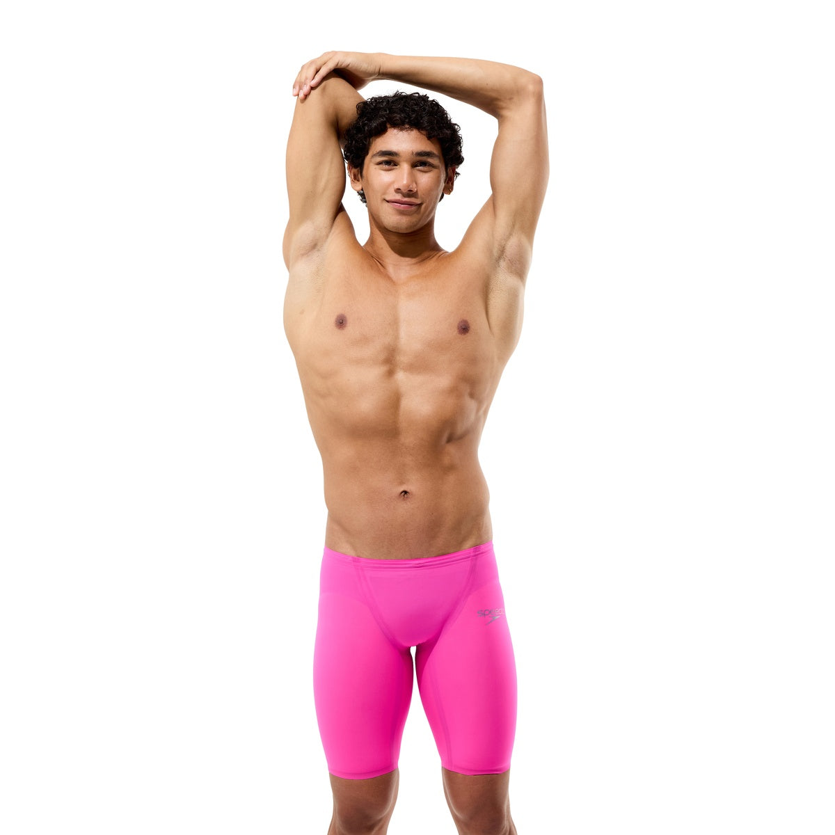 Speedo Mens Fastskin LZR Pure Valor 2 Jammer - Flare Pink ML