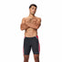 Speedo Mens Solid Splice Jammer - Anthracite/High Risk Red