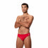Speedo Mens Endurance+ Logo Brief 2.5" - High Risk Red