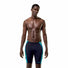 Speedo Mens Hyperboom Splice Jammer - Anthracite/Hyper Teal