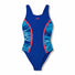 Speedo Girls Hyperboom Splice Muscleback Swimsuit - Night Watch/Hyper Teal