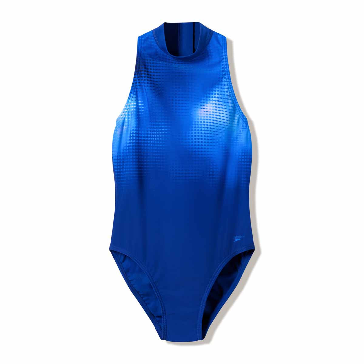 Speedo women's print Hydrasuit swimsuit in Night Watch, featuring a sleek design and vibrant pattern for swimming and water activities.