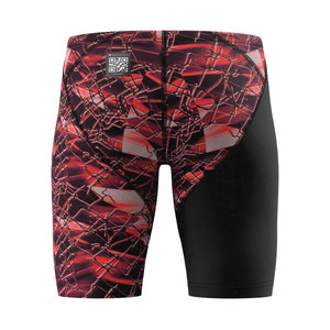 Speedo Boys Fastskin Junior LZR HyperPro Printed Jammer - Black/Electric Veil Ml