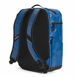 Speedo 25L Flex Bag limited edition oceanic blue backpack with adjustable straps and spacious main compartment.
