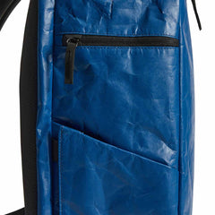 Speedo 25L Flex Bag backpack in oceanic blue with adjustable straps and multiple compartments, designed for swimmers and active use.