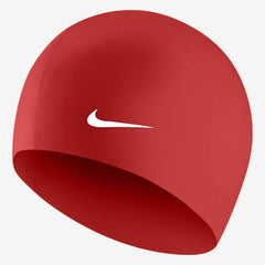 Nike Performance  Solid Silicone Swimming Cap - University Red