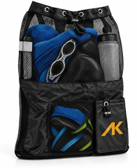 AK Pool Bag - Black/Gold