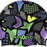 Amanzi Kickflip Swim Cap - Multi