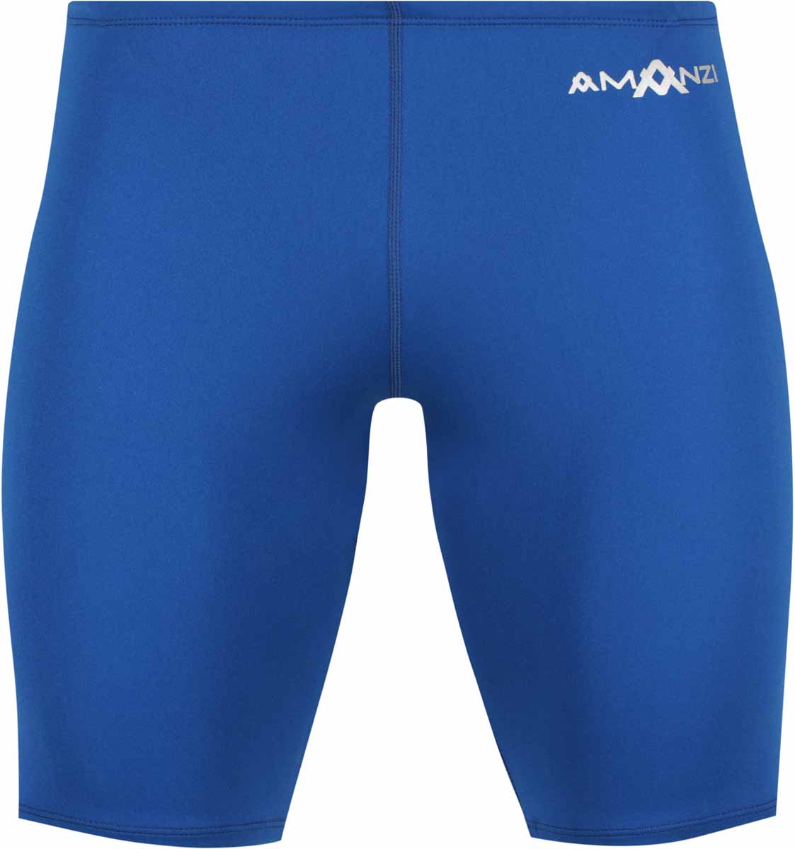 Amanzi men's Neptune navy jammer swimsuit with sleek design, displayed on a plain background.
