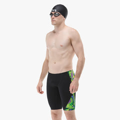 TYR Mens Flux Blade Splice Jammer - Lime/Multi