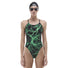 TYR Womens Arterix Cutoutfit Swimsuit - Green