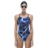 TYR Womens Arterix Cutoutfit Swimsuit - Blue