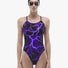 TYR Womens Arterix Cutoutfit Swimsuit - Purple
