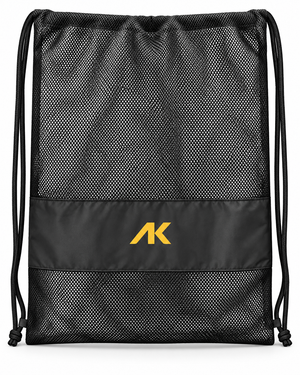 AK Mesh Bag - Black/Gold