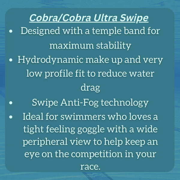 Cobra/Cobra Ultra Swipe Rhys' Arena Goggle Guide