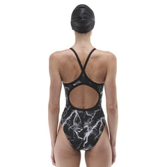 TYR Womens Arterix Diamondfit Swimsuit - Titanium