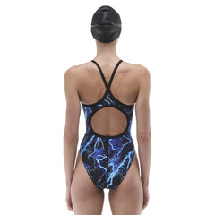 TYR Womens Arterix Diamondfit Swimsuit - Blue