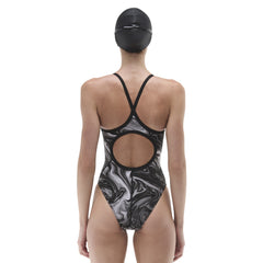 TYR Womens Olea Diamondfit Swimsuit - Titanium