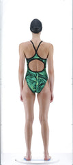 TYR Womens Olea Diamondfit Swimsuit - Green