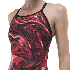 TYR Womens Olea Diamondfit Swimsuit - Red
