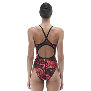 TYR Womens Olea Diamondfit Swimsuit - Red