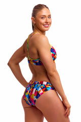 Funkita Ladies Broken Blox Sports Top - Multi