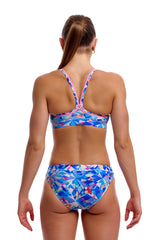 Funkita Womens Crystal Mess Sports Top - Multi