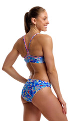Funkita Womens Crystal Mess Sports Top - Multi