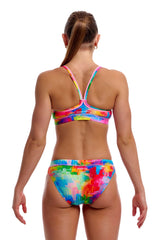 Funkita Womens Falling Colours Sports Top - Multi