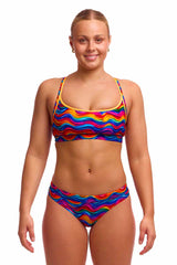Funkita Ladies Plastic Fantastic Sports Top - Multi