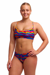 Funkita Ladies Plastic Fantastic Sports Top - Multi