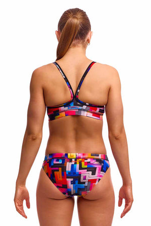 Funkita Ladies Putty Rules Sports Top - Multi